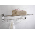 Bathroom Rack Towel Rack Towel Holder with hooks Towel Bar Wall Mounted,Stainless Steel Matte sliver Finished